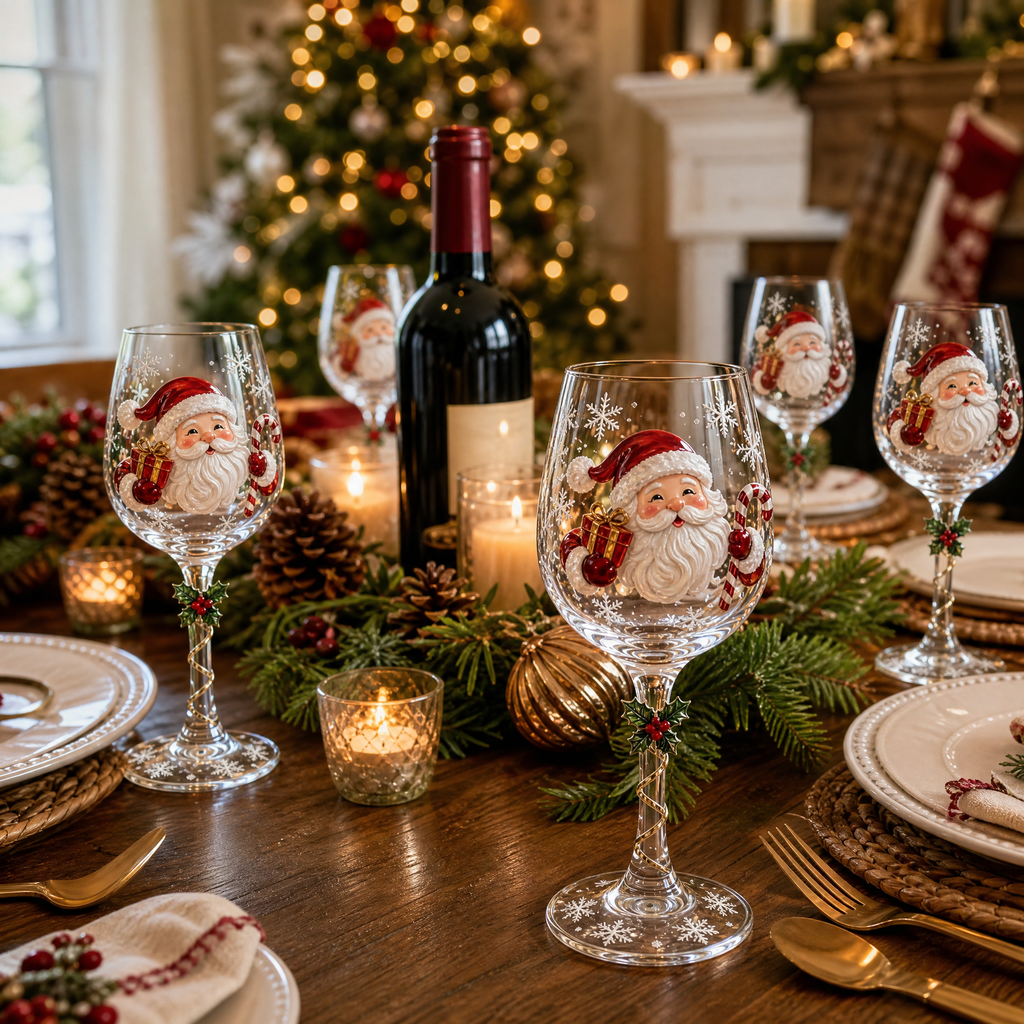 Christmas Celebration Glasses