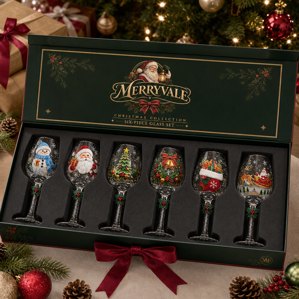Christmas Celebration Glasses